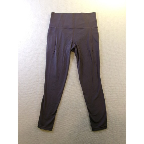 Athleta Pants - Athleta Salutation Stash 7/8 Tight Leggings Purple Petite Small SP Yoga Pockets
